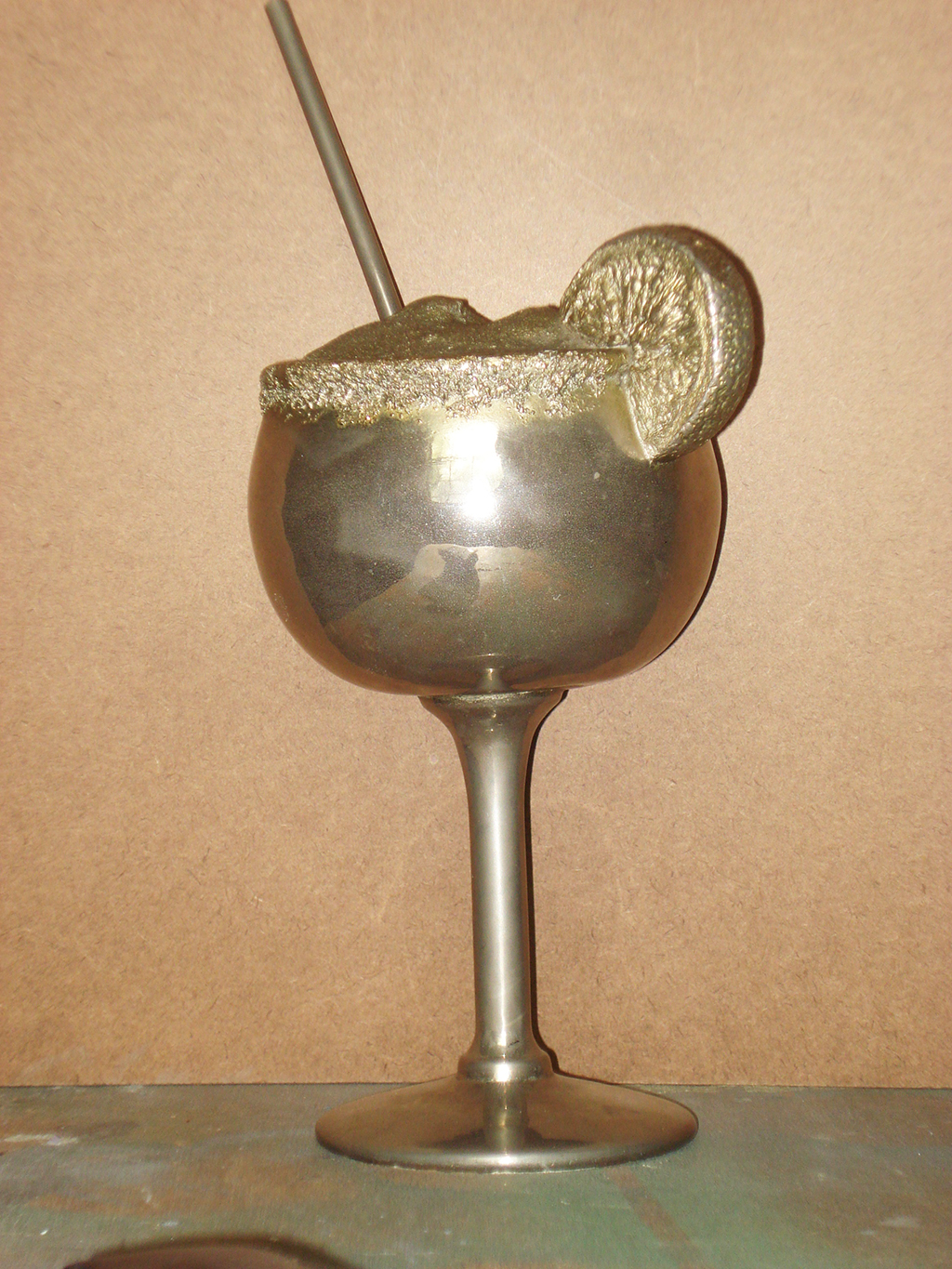 Margarita monument- Nickel plated bronze
