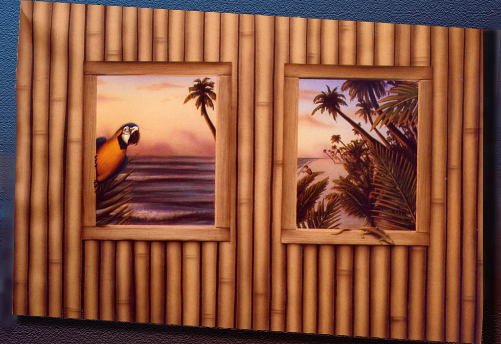 Mariano's Restaurants - Tropical Sunset, detail